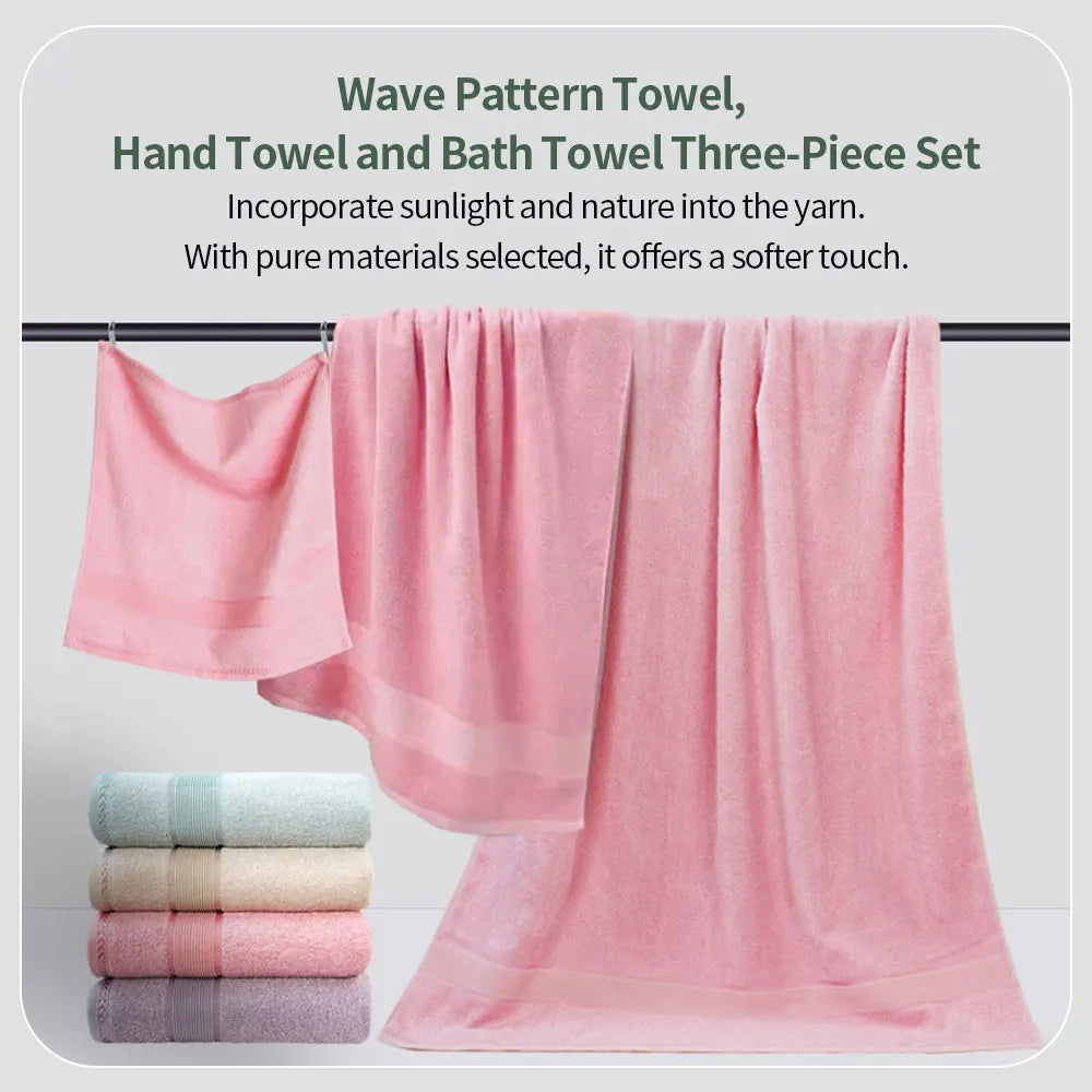 Bamboo Fibre Towel — Soft, Quick-Dry & Absorbent | Hand, Face & Bath Sizes