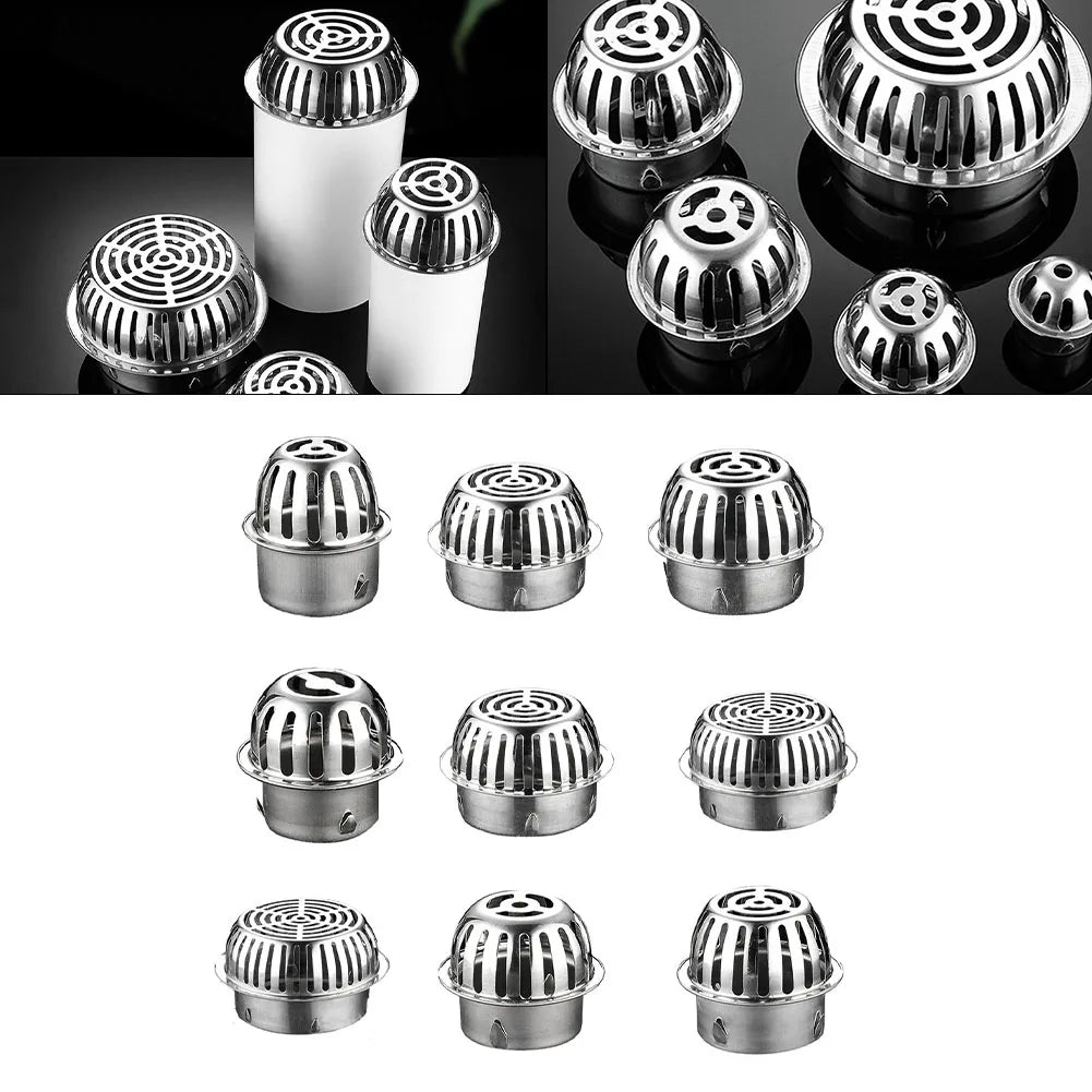 Stainless Steel Dome Drain Strainer – Multiple Sizes