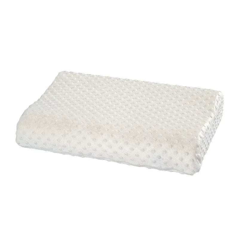 Bamboo Fiber Memory Foam Orthopedic Pillow - Contoured Neck Support
