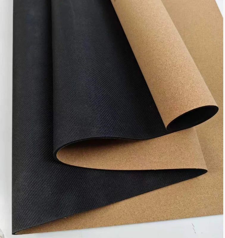5 mm Natural Rubber Yoga Mat with Carry Strap for Yoga and Pilates