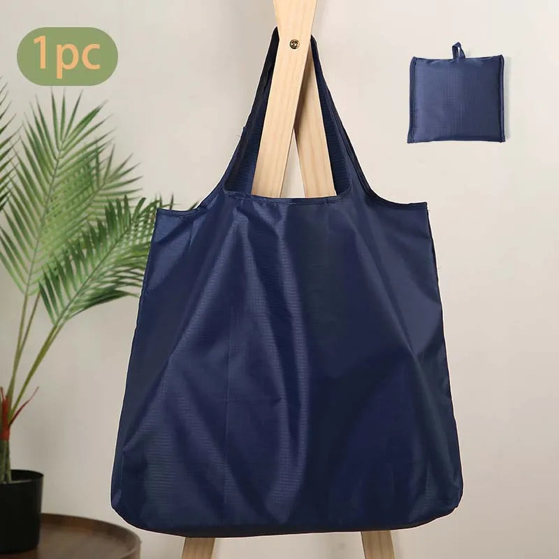 Waterproof Foldable Shopping Bag – Reusable Grocery Tote