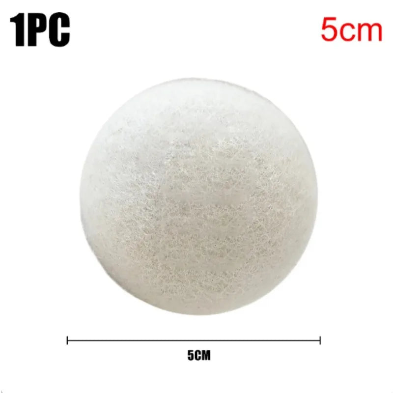 Wool Dryer Balls – Reusable Fabric Softener, Reduces Static & Drying Time