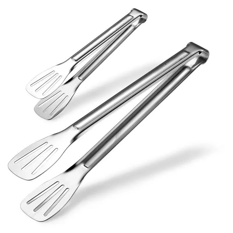 304 Stainless Steel Cooking Tongs | 9, 12 & 14 Inch | BBQ & Kitchen