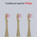Bamboo Electric Toothbrush Replacement Heads — 3-Pack | Fits Philips Sonicare 3, 6 & 9 Series