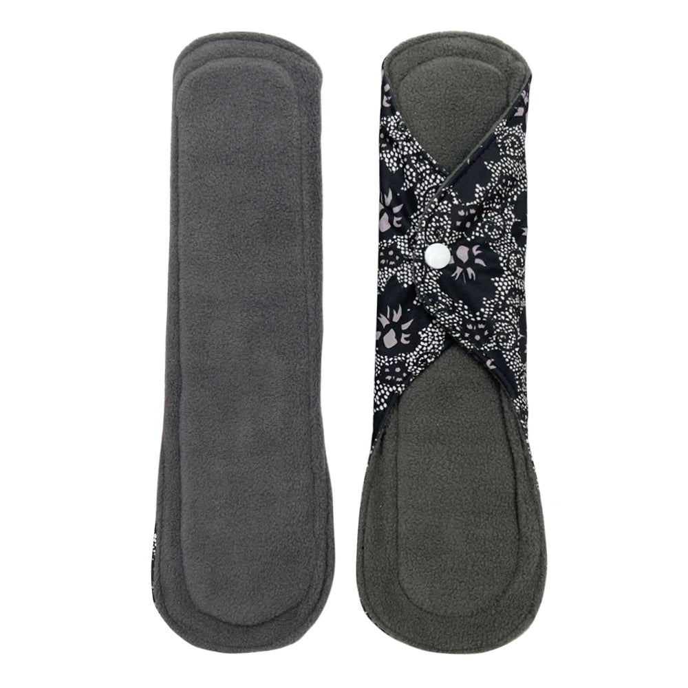 Reusable Bamboo Charcoal Menstrual Pad — Heavy Flow & Night Use | LECY ECO LIFE