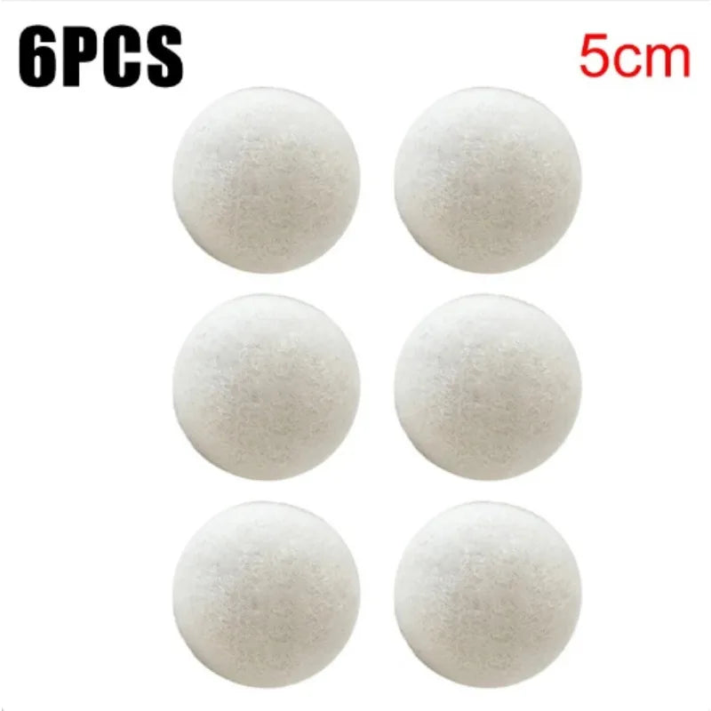 Wool Dryer Balls – Reusable Fabric Softener, Reduces Static & Drying Time