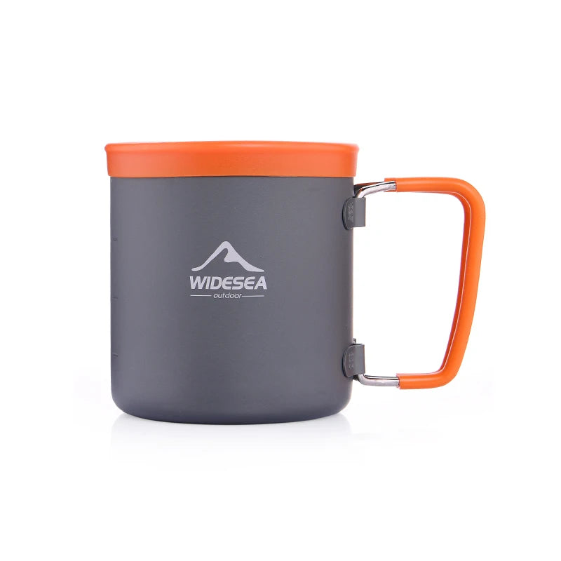 Widesea 4-in-1 Camping Cookware Set | Hard Anodised Aluminium | 1.5L Pot, Kettle, Mug & Coffee Dripper