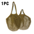 Reusable Cotton Mesh Grocery Bag | Zero-Waste Shopping Bag | 15 Colours