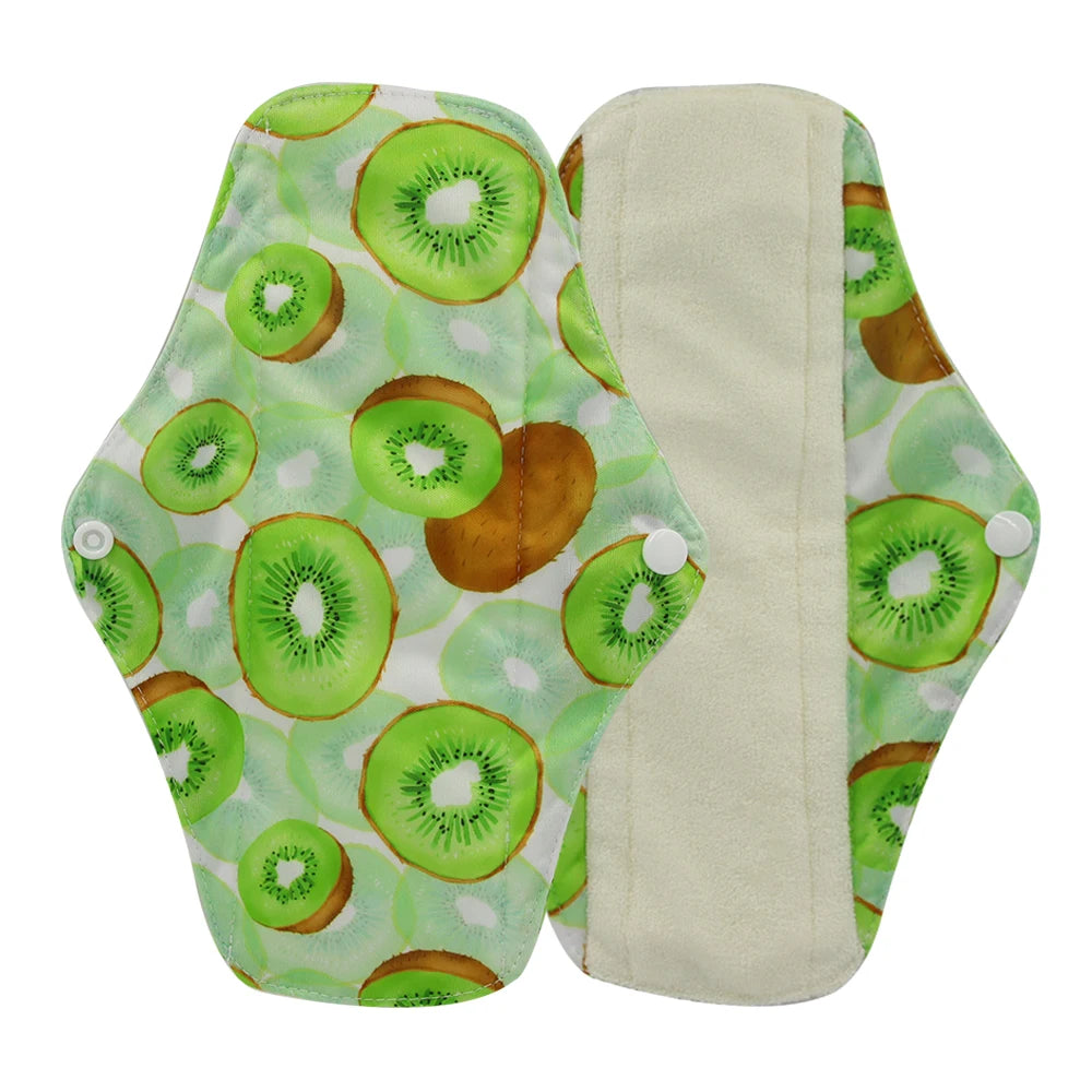 Reusable Bamboo Charcoal Cloth Menstrual Pads | S / M / L | Multiple Colours