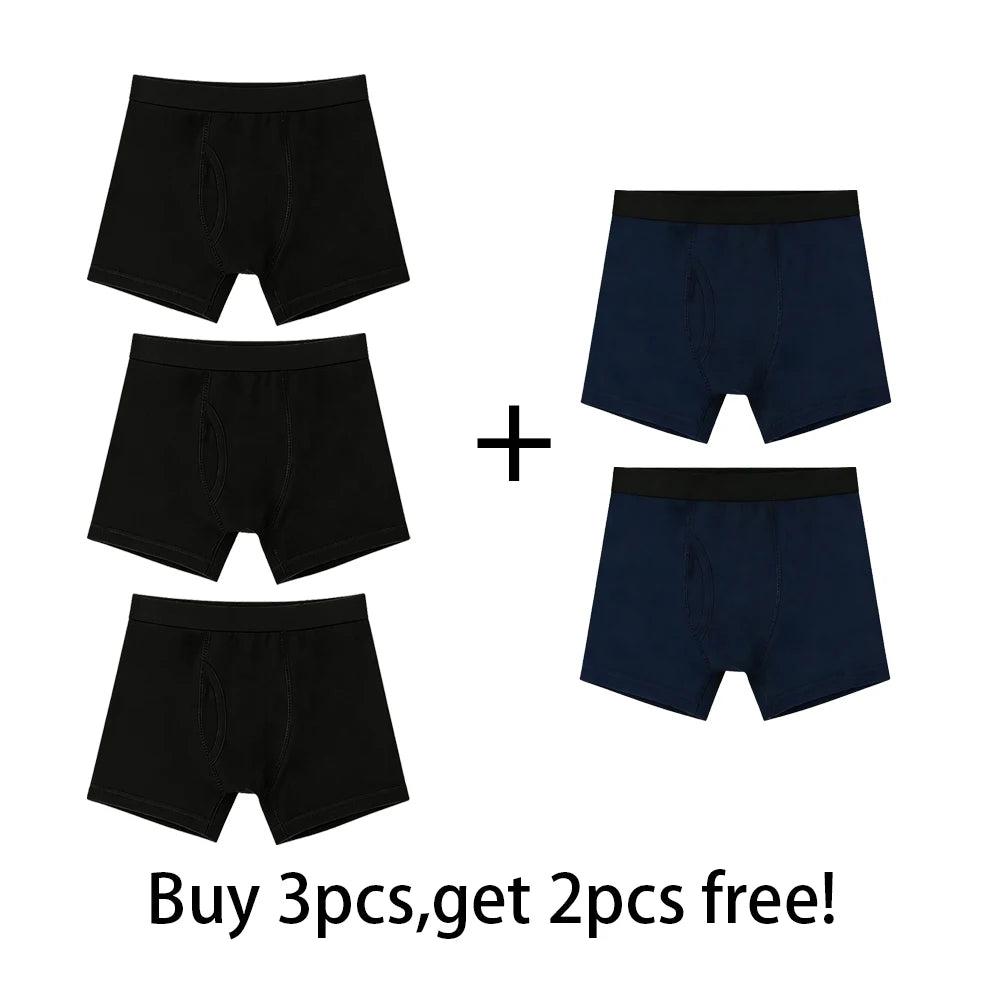 Men's Absorbent Incontinence Boxer Briefs — Multi-Pack | Cotton & Elastane | S–4XL