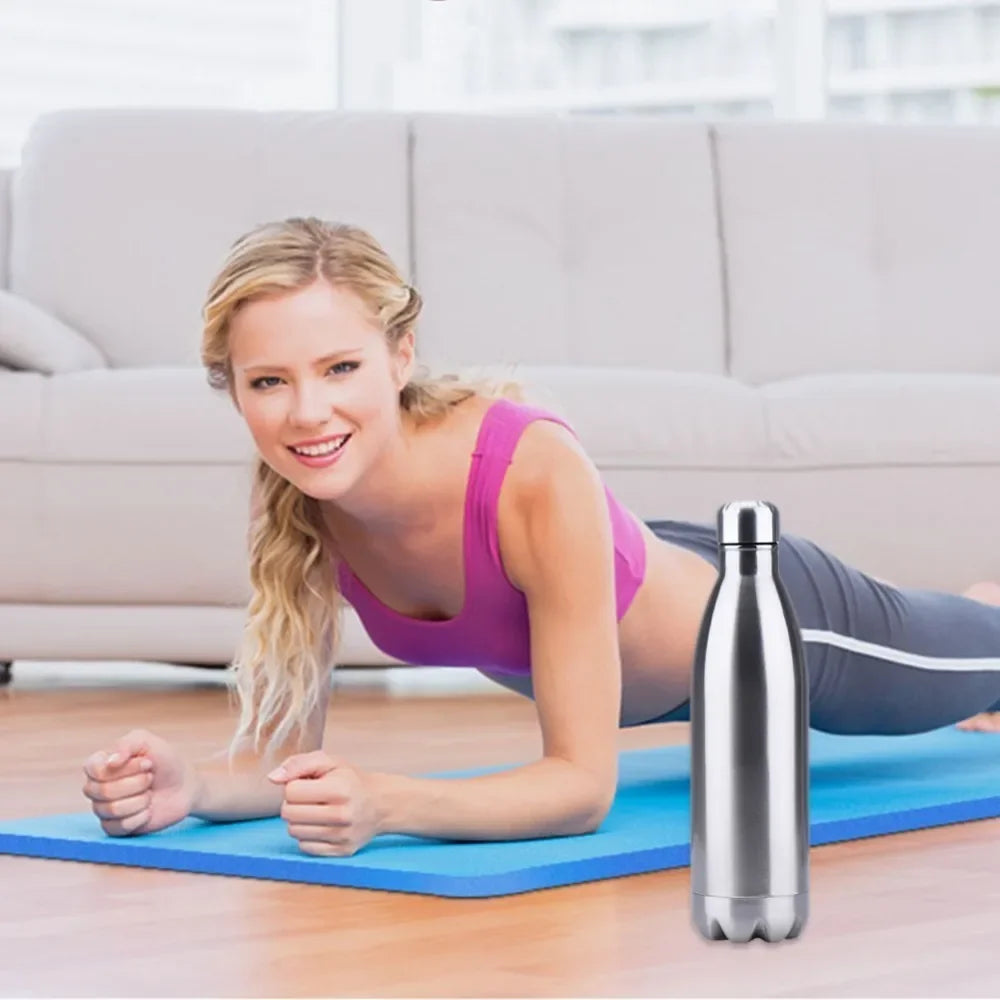 Insulated Vacuum Water Bottle – 304 Stainless Steel | 350ml, 500ml, 750ml & 1000ml