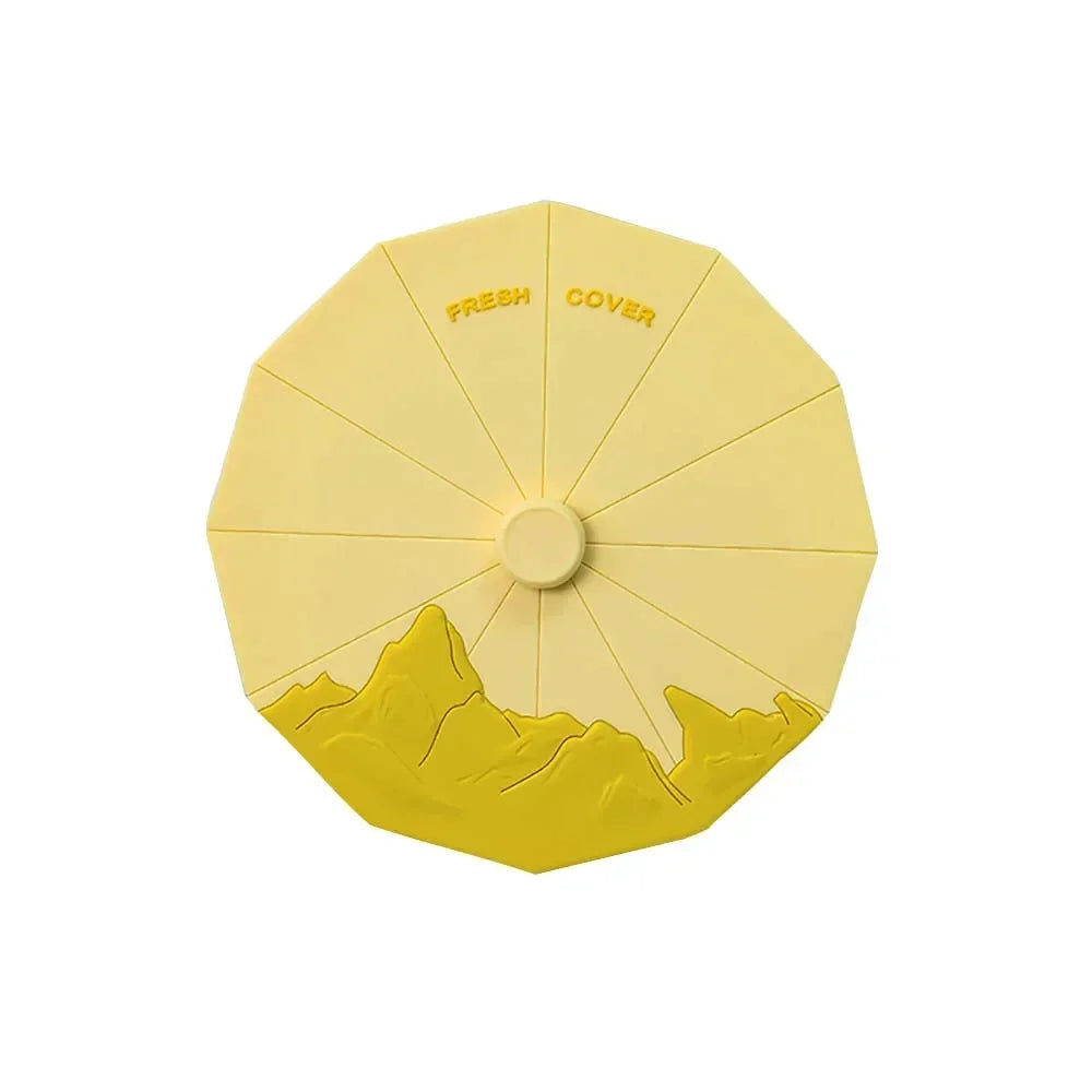 MOONBIFFY Silicone Microwave Bowl Cover | Reusable Food Wrap Lid