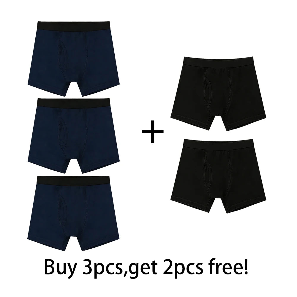 Men's Absorbent Incontinence Boxer Briefs — Multi-Pack | Cotton & Elastane | S–4XL