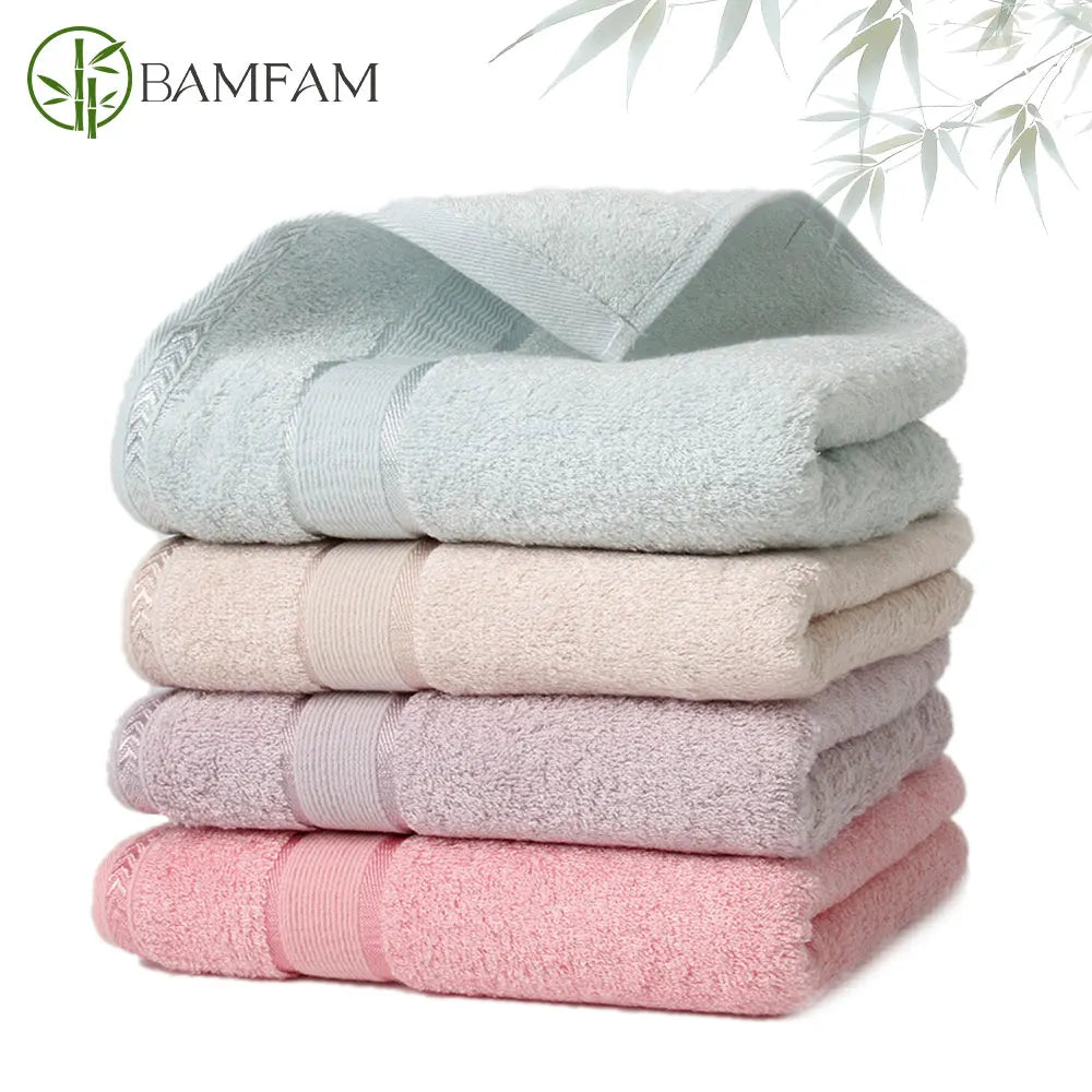 Bamboo Fibre Towel — Soft, Quick-Dry & Absorbent | Hand, Face & Bath Sizes