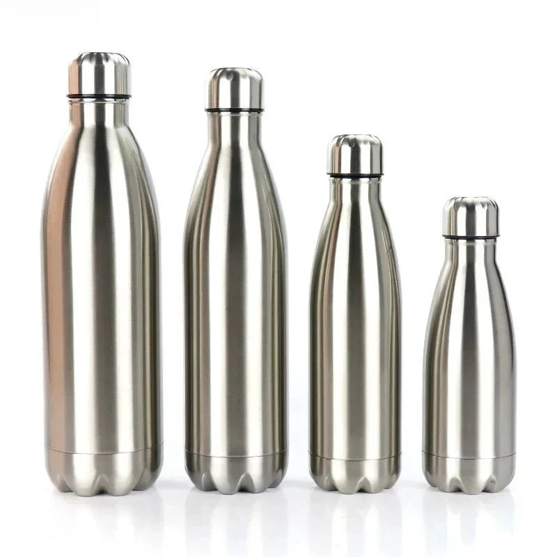 Insulated Vacuum Water Bottle – 304 Stainless Steel | 350ml, 500ml, 750ml & 1000ml