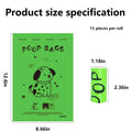 Biodegradable Dog Poop Bags with Dispenser | Certified Compostable | 8–36 Rolls