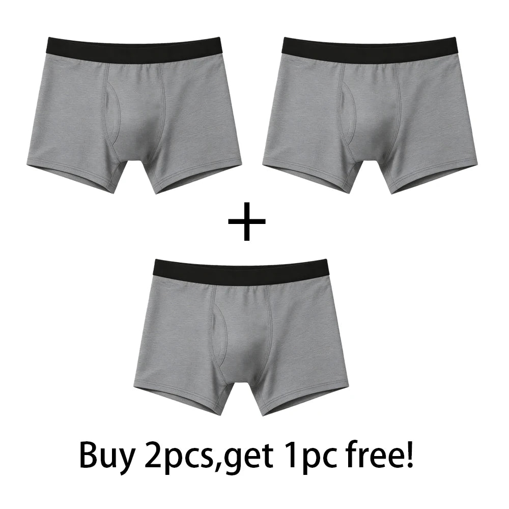Men's Absorbent Incontinence Boxer Briefs — Multi-Pack | Cotton & Elastane | S–4XL