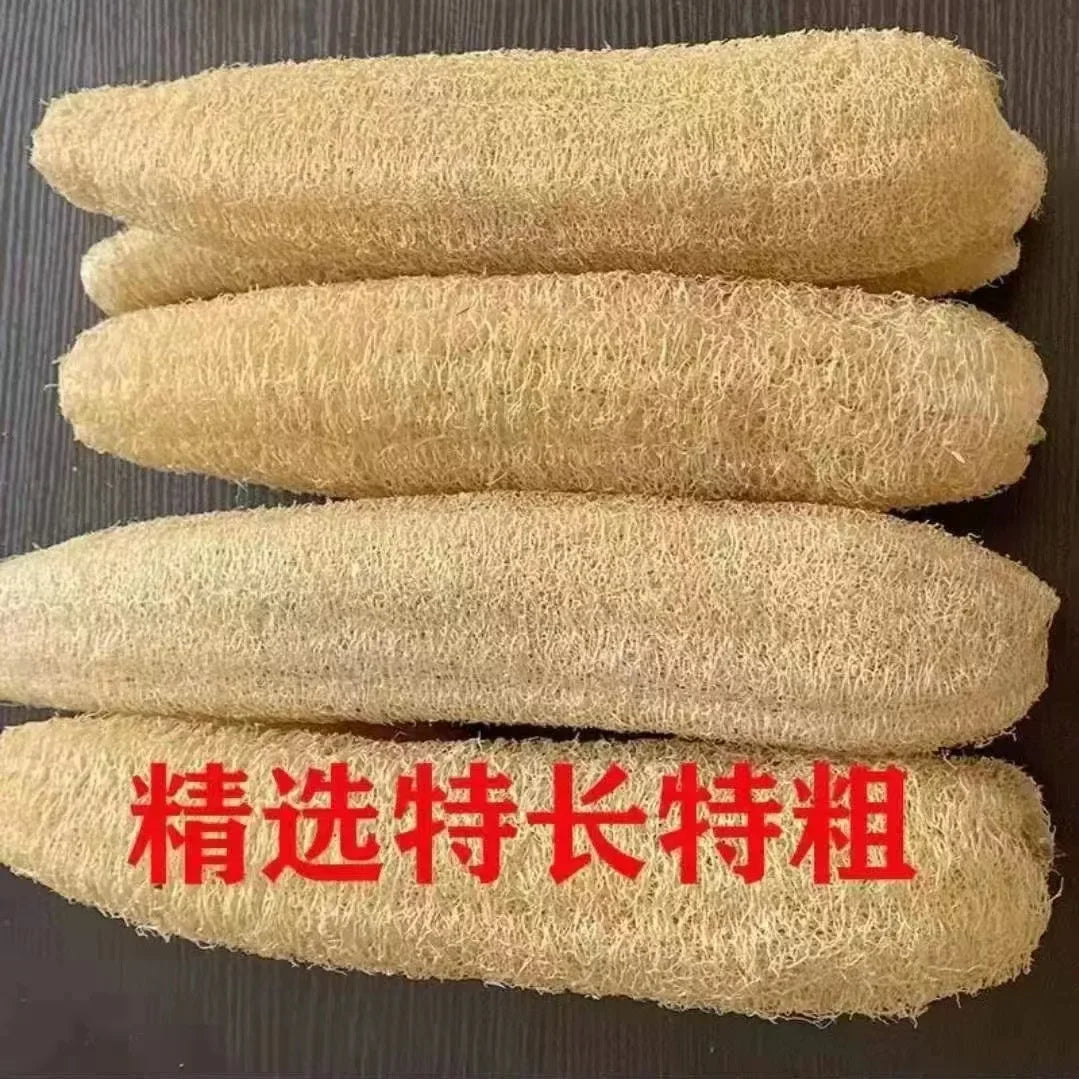 Natural Loofah Bath Sponge with Rope Options