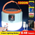 Solar Camping Lantern with Remote Control & SOS Mode | Waterproof
