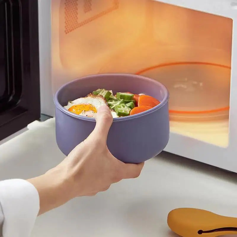 Round Silicone Lunch Box