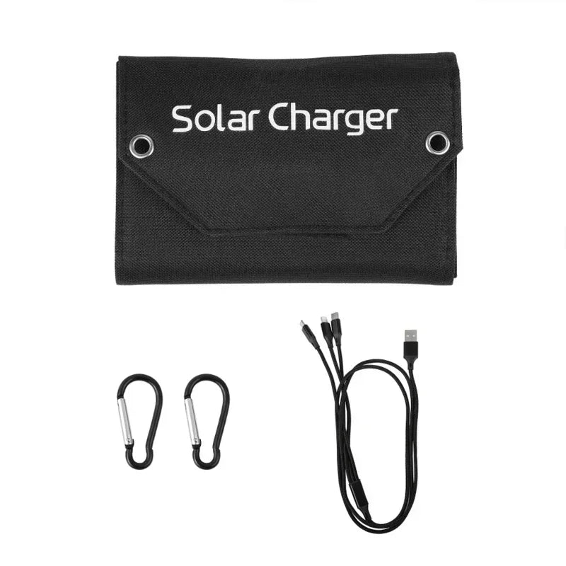 Foldable Solar Panel Charger 60W / 80W / 100W | USB 5V | luxuglow