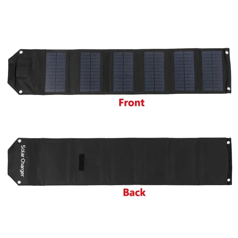 Foldable Solar Panel Charger 60W / 80W / 100W | USB 5V | luxuglow