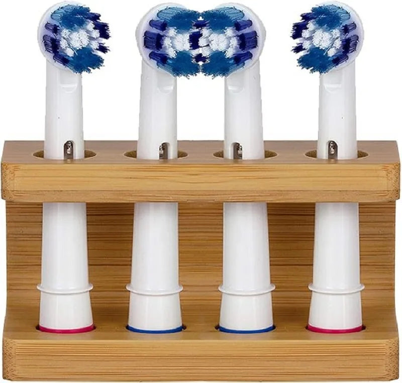 Bamboo Toothbrush Holder, 2 or 4 Holes