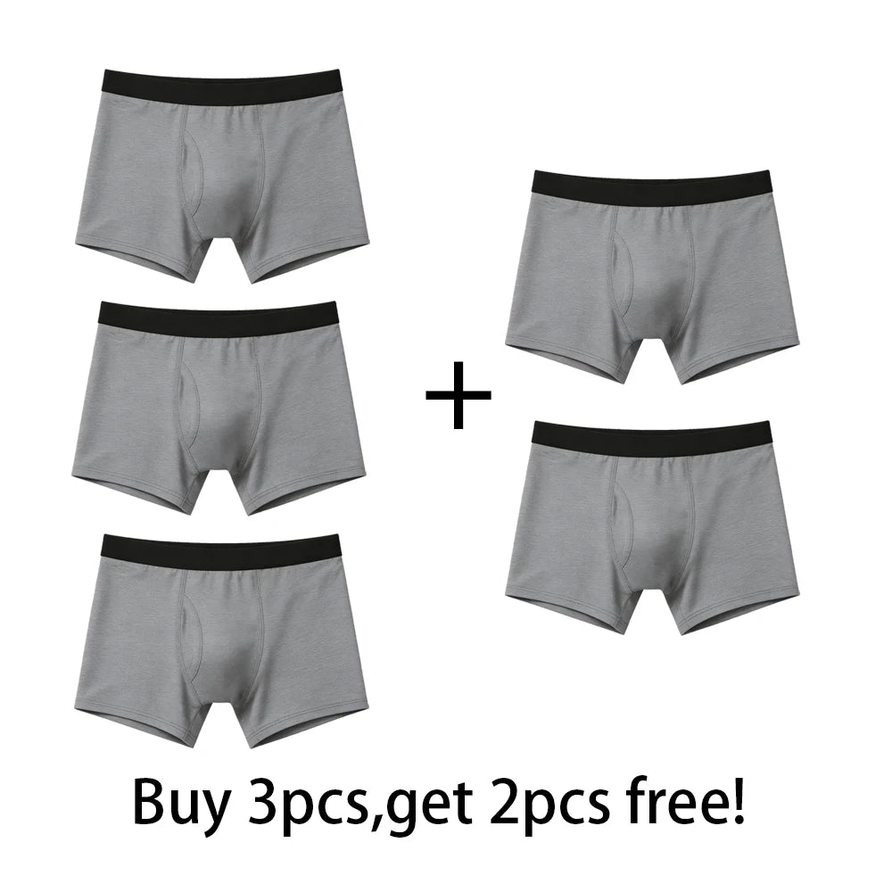 Men's Absorbent Incontinence Boxer Briefs — Multi-Pack | Cotton & Elastane | S–4XL