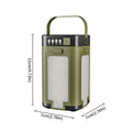 Solar Camping Lantern with Power Bank & 6 Light Modes | JIASHUAIXIN