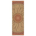 Foldable Cork and Rubber Yoga Mat, 183 × 61 cm