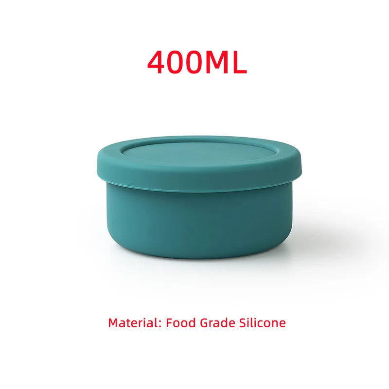 Round Silicone Food Container, Choice of Size