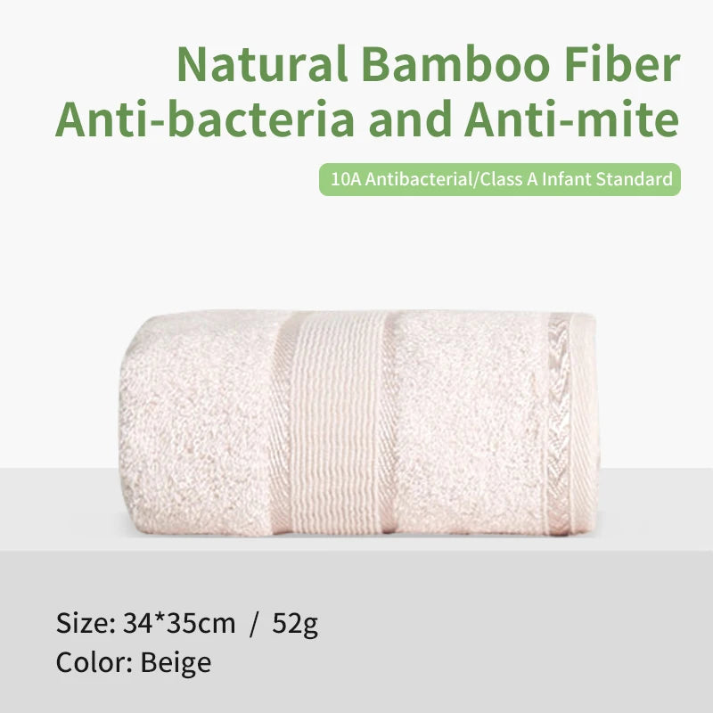 Bamboo Fibre Towel — Soft, Quick-Dry & Absorbent | Hand, Face & Bath Sizes