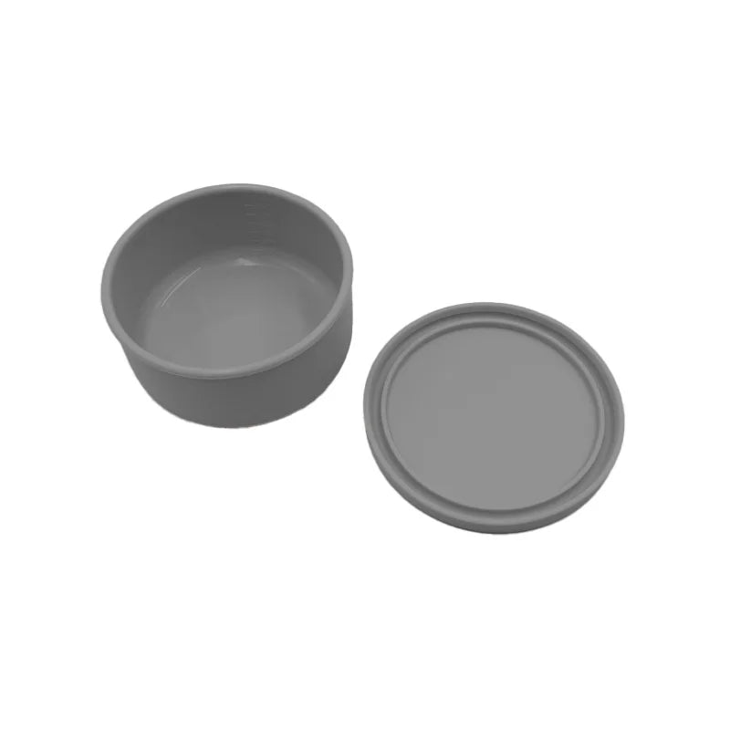 Round Silicone Lunch Box