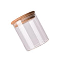Airtight Glass Storage Jar with Bamboo Lid | Tea, Coffee, Spices & More