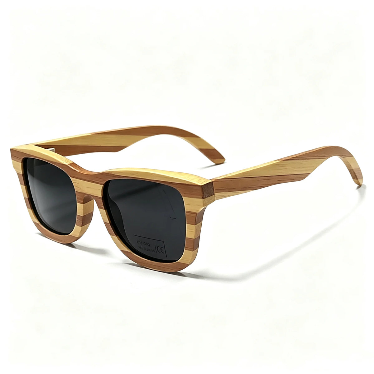 Skateboard Wood Bamboo Polarised Sunglasses – UV400 | Model S3834