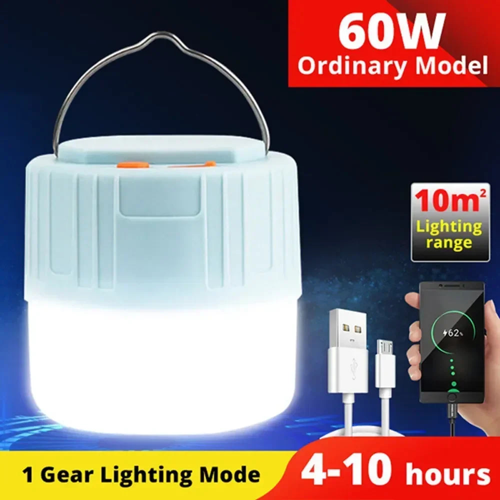 Solar Camping Lantern with Remote Control & SOS Mode | Waterproof