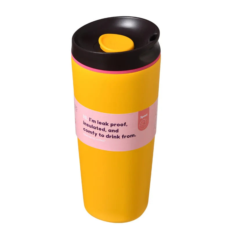 Insulated Coffee Mug – 600ml | Stainless Steel | 10 Colours