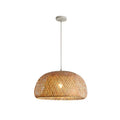 26cm Hand-Woven Bamboo Pendant Light | Warm or Cool White | ZODOLAMP
