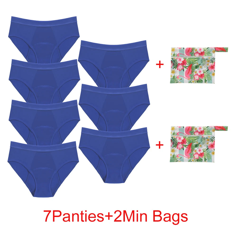 Women's Heavy Absorbency Period Briefs | Four-Layer | Reusable | S–6XL