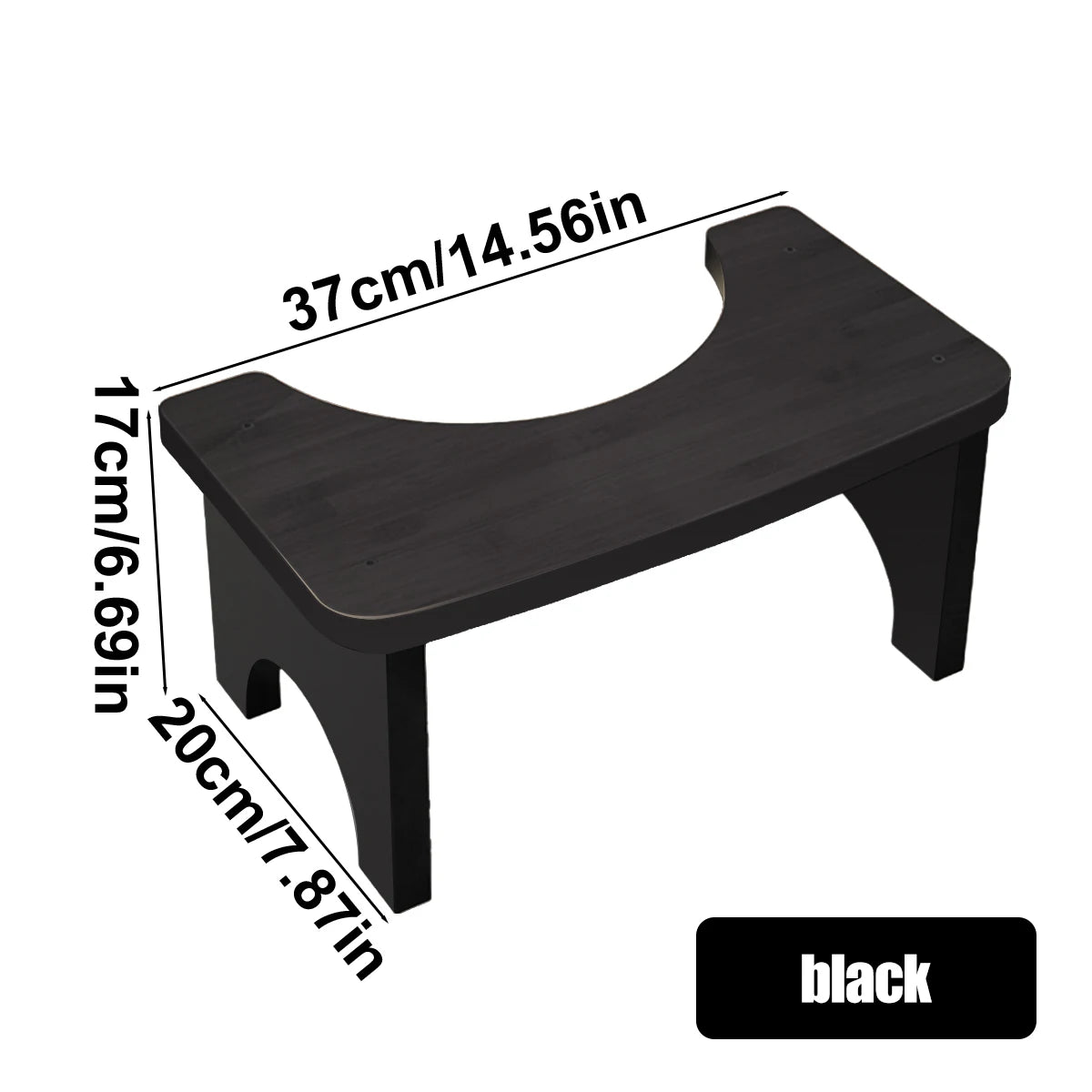 Bamboo Toilet Squat Stool | Ergonomic Footrest | 4 Colours