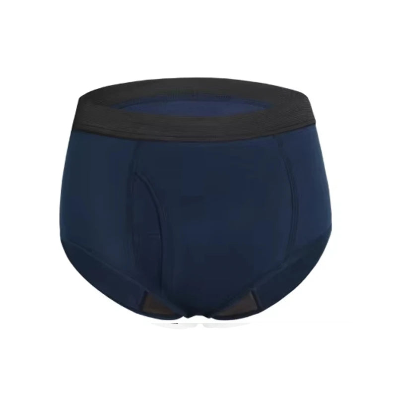 Men's Absorbent Incontinence Boxer Briefs | Cotton & Elastane | Reusable | S–4XL