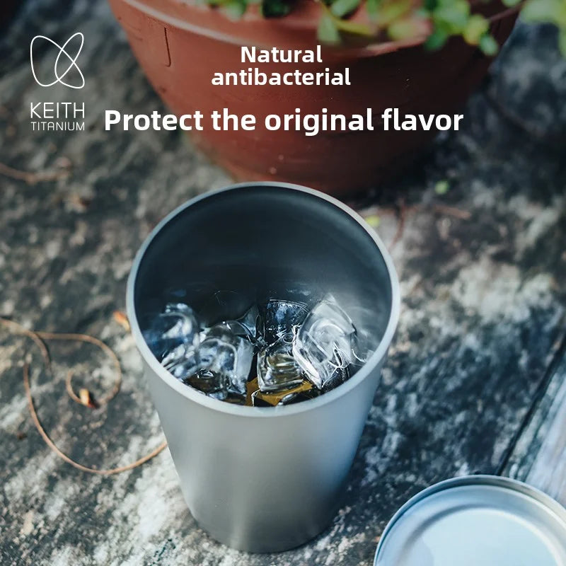 KEITH Ti3150 Titanium Vacuum-Insulated Tumbler – 320 ml