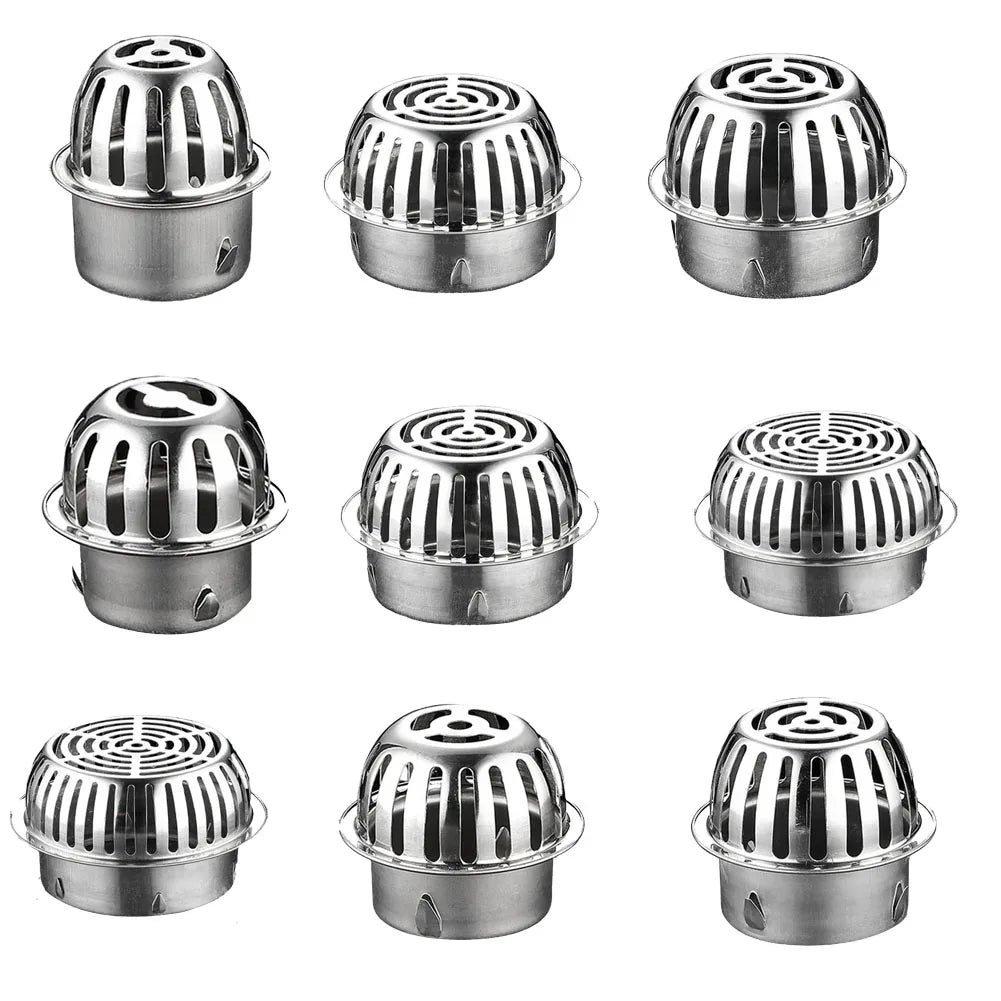 Stainless Steel Dome Drain Strainer – Multiple Sizes
