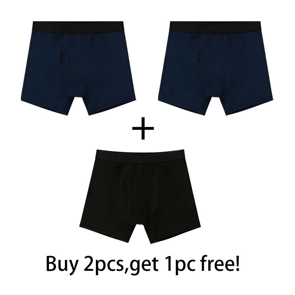 Men's Absorbent Incontinence Boxer Briefs — Multi-Pack | Cotton & Elastane | S–4XL