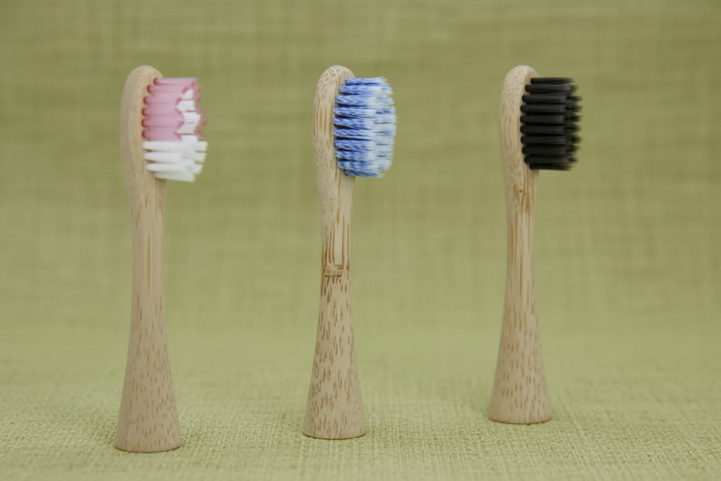 Bamboo Electric Toothbrush Replacement Heads — 3-Pack | Fits Philips Sonicare 3, 6 & 9 Series