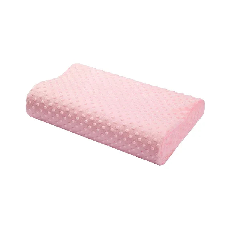 Bamboo Fiber Memory Foam Orthopedic Pillow - Contoured Neck Support