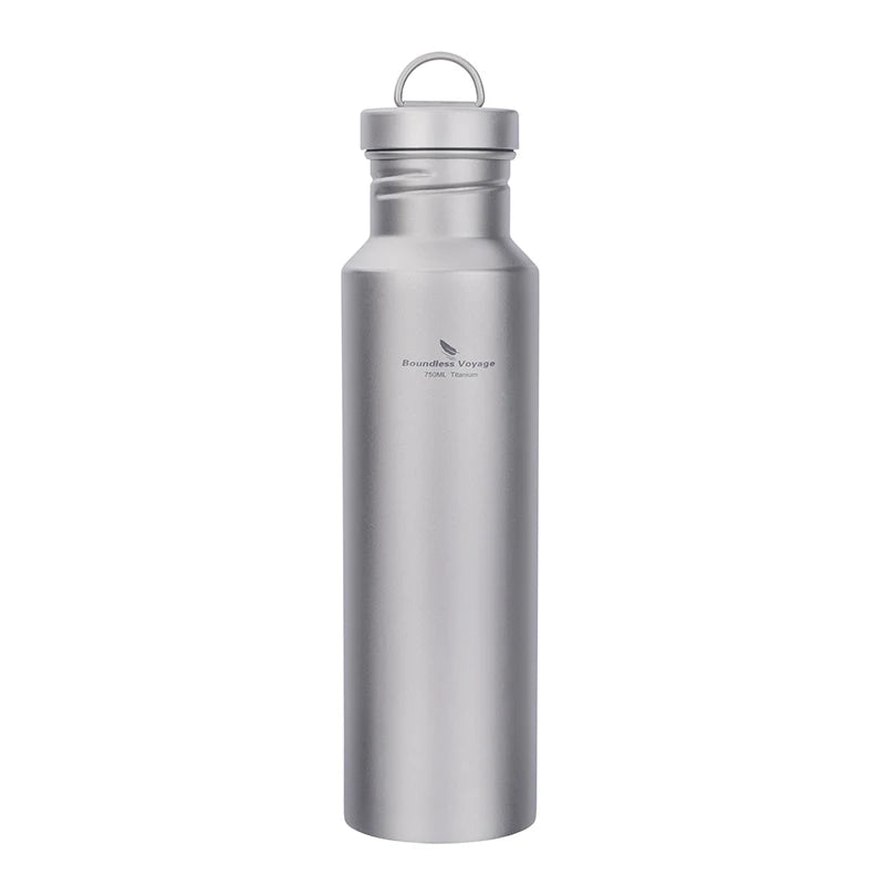 Boundless Voyage Titanium Water Bottle – 400ml, 550ml or 750ml