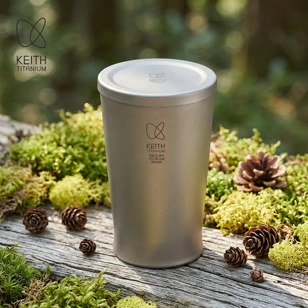 KEITH Ti3150 Titanium Vacuum-Insulated Tumbler – 320 ml