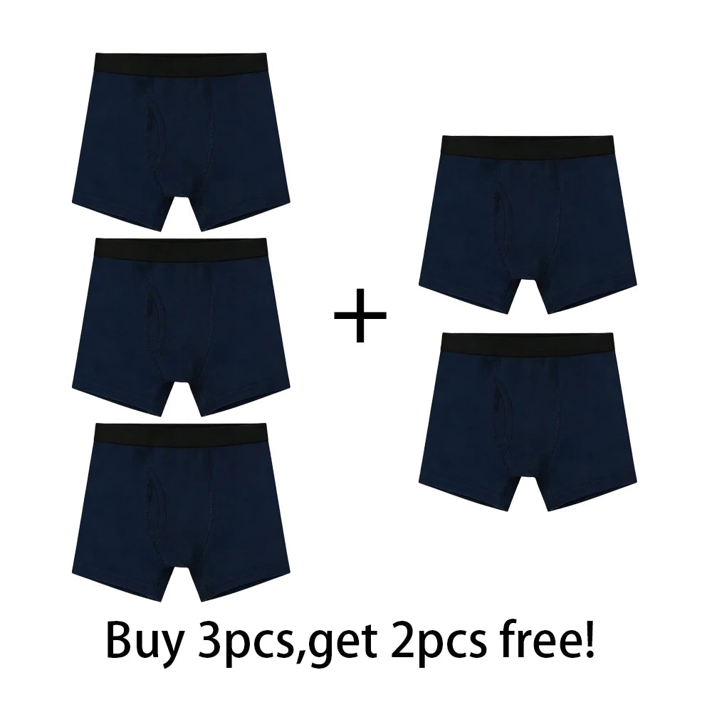 Men's Absorbent Incontinence Boxer Briefs — Multi-Pack | Cotton & Elastane | S–4XL