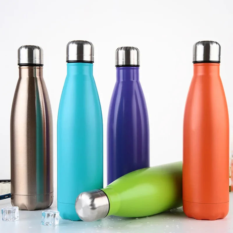 Double-Wall Stainless Steel Vacuum Flask – 350ml to 1000ml | 12 Colours
